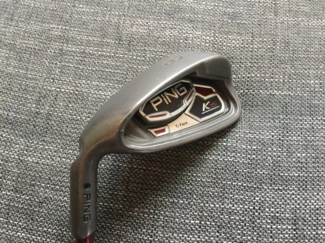 Ping K15 Golgschläger Eisen 8, SR Flex, schwarzer Punkt, LH, Top Zustand!