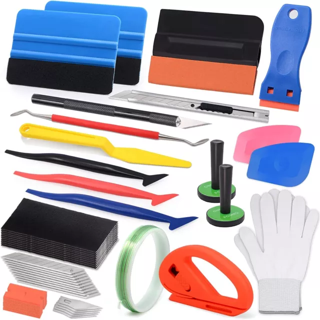 Auto Vinyl Werkzeug Kit, Wraps Tool Rakel Set Folierungs Werkzeug
