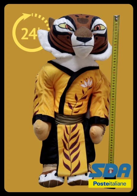 PUPAZZO PELUCHE TIGRE Tiger Kung Fu Panda Dreamworks Per Bambino ...