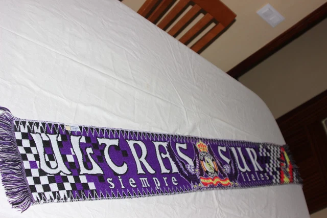 Écharpe Officielle Real Madrid – Ultras Sur Siempre Fieles Pour Fans