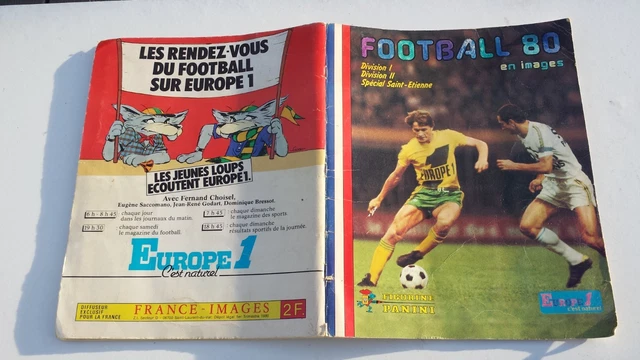 Album Panini Football 1982 - Incomplet - Occasion - Collection D'autocollants Vintage