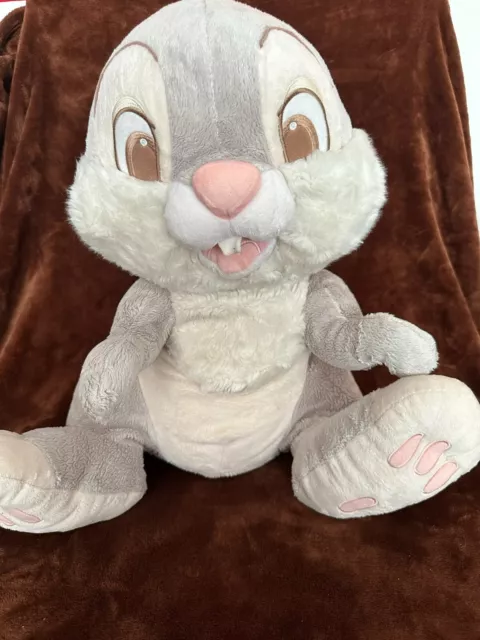 Very Large Disney store Stamped Thumper soft toy plush Bambi
