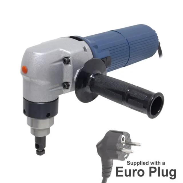 Sheet Metal Nibbler 2.5mm Steel Longbow Electric Cutter 500W HT-EN-25 EURO PLUG