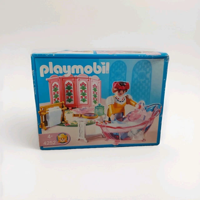 Playmobil Vintage City Life 3969 - Maison De Poupée, Salle De Bain Douche Moderne, 2001