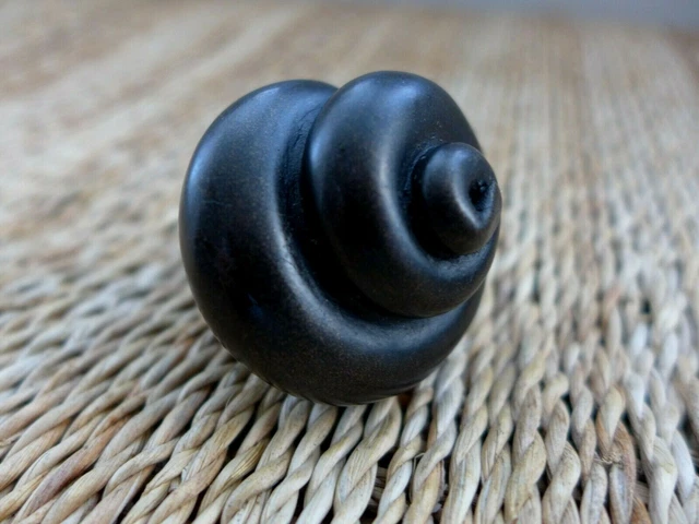 Vintage Retro Black Pull Handle Knob Project Door Drawer Replacement Project