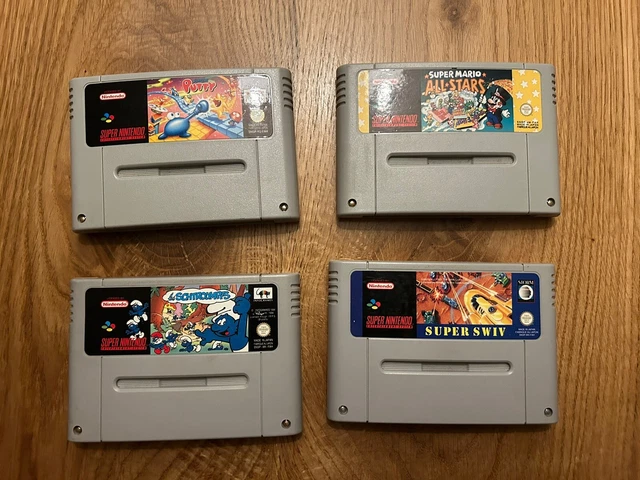 Jeu Les Schtroumpfs Sur Nintendo NES – Version Loose En Bon état