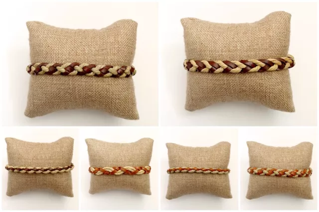 Bracelet Man Leather And Jute Adjustable Woman Jewellery Accessories Fashion