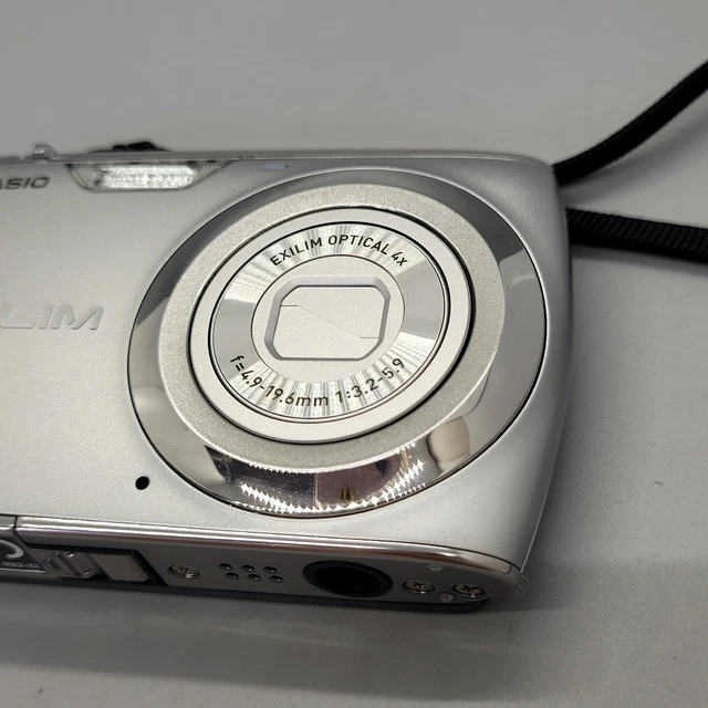 Casio Exilim EX-Z350 12,1 megapixel fotocamera digitale compatta argento testato 13
