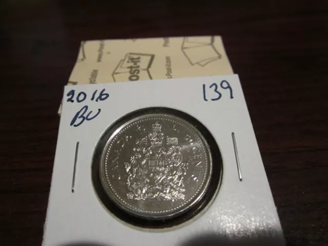 2016 - Canada 50 cent - Brilliant Uncirculated - Canadian half dollar