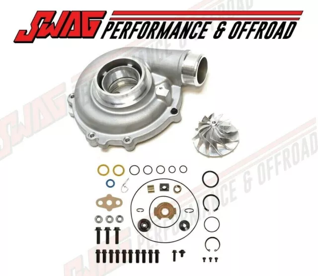 03-07 Ford 6.0L Compressor Housing Upgrade With Wheel & Turbo Rebuild Kit 6.0