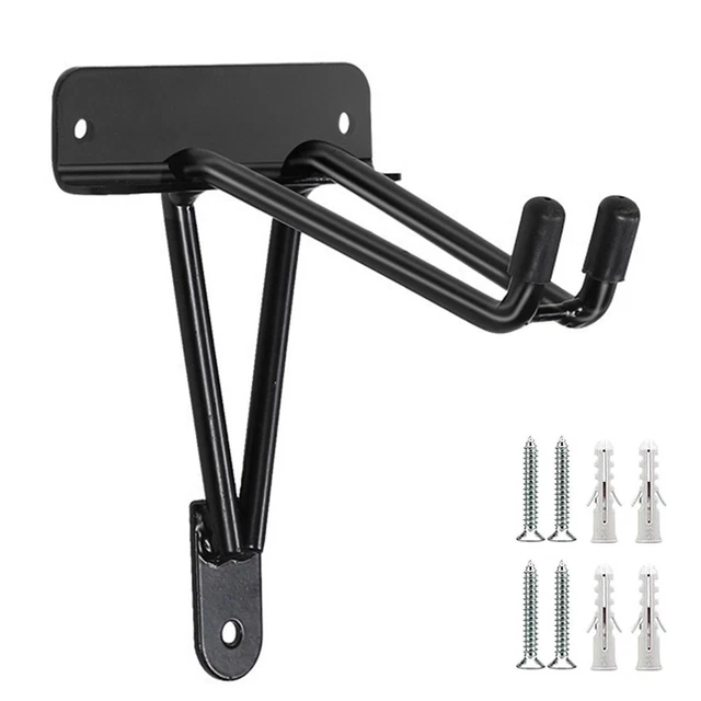 Bike Wall Hanger Horizontal Bicycle Indoor Storage Rack Steel Cycling Holder Hoo