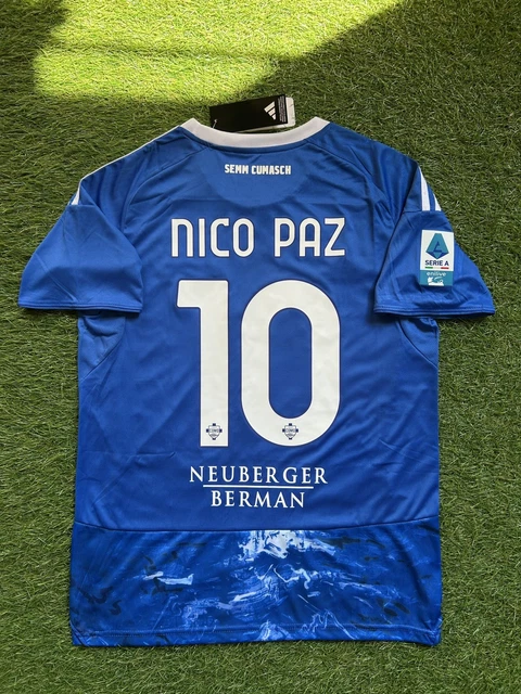 MAGLIA DA CALCIO Nico Paz 10 Como Home 2025/26 EUR 32,75 - PicClick ES
