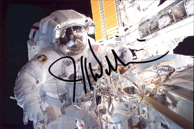 Jeffrey N. Williams Signed 4x6 Photo STS-1 Space Shuttle Astronaut Jeff Auto