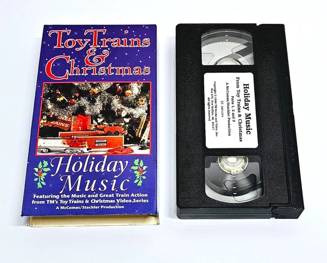 TOY TRAINS & Christmas Holiday Music VHS 2000 9.99 PicClick