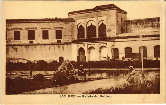 CPA AK MAROC FEZ - Palais du Sultan (92772)