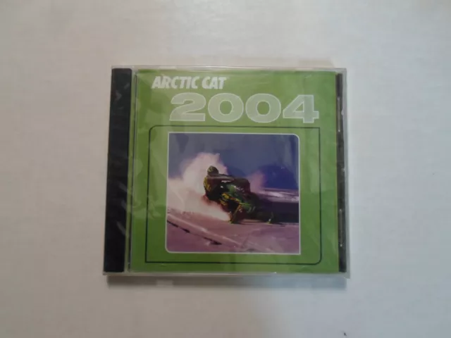 2004 Arctic Cat Snowmobile Dealer Book CD FACTORY OEM DEALERSHIP 04 ARCTIC NEW