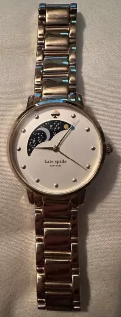 Kate Spade Gramercy Quartz Movement White Dial Ladies Watch KSW1072