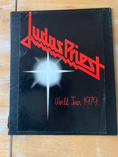 JUDAS PRIEST Official Concert Programme World Tour 1979