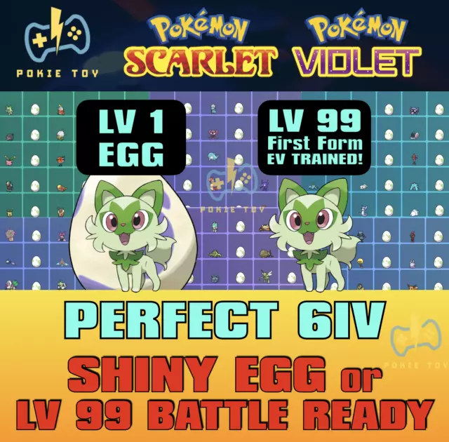 Pokemon Scarlet and Violet MIMIKYU Shiny 6IV / Competitive Set