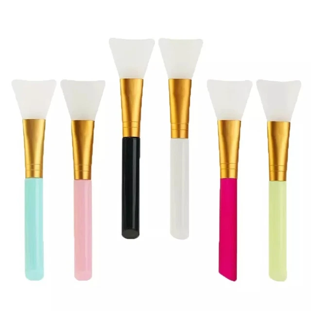 Silicone Facial Mask Applicator Brush Face Mud Mixing Cosmetic Makeup Tool