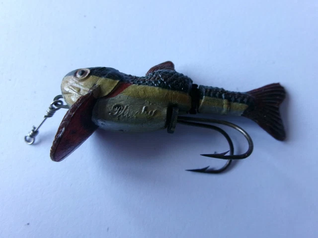 Leurre De Pêche PLUCKY Grand Modèle - Ancien, Eau Douce