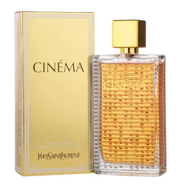 Yves Saint Laurent Cinema Eau De Parfum Spray For Her 90ml New & Sealed Free P&P