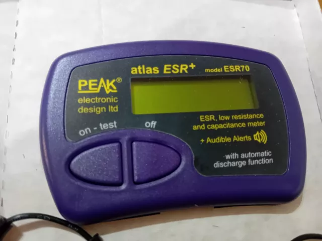 Peak ESR70 Atlas ESR Plus Tester New