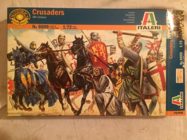 Soldatini Italeri Cavalieri Crociati Ref.6009 scala 1:72 - 34 figurini