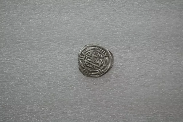 Yemen Rassid Zaydi al-Nasir 913-934 AR 1/6 Dirham Sa`dah SILVER 0.20Gr. B18#7822