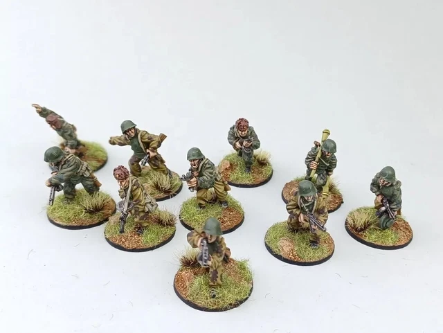 SOVIET ASSAULT ENGINEERS Squad bolt action 28mm 1/56 warlord Games pro ...