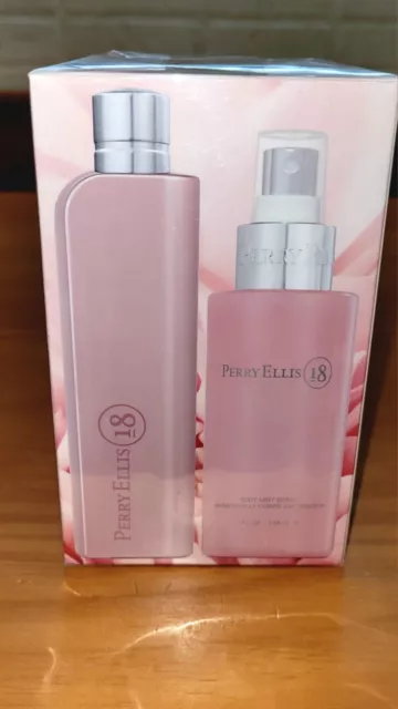 SEALED 🩷 Perry Ellis 18 Eau de Parfum 2PCS Gift Set For Women