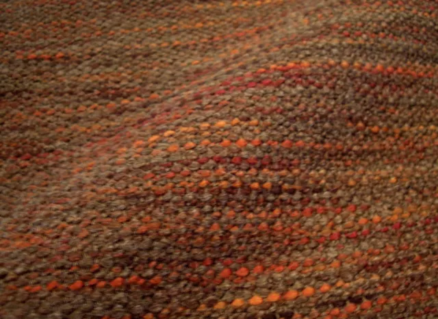 Mark Alexander / Romo Carnelian "Horizonte" Wool Blend Textured Weave Fabric!!