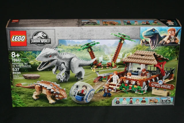LEGO JURASSIC WORLD 75941 Indominus Rex Vs. Ankylosaurus (2020) New ...