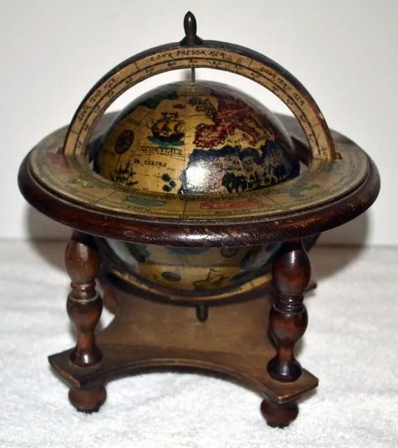 Desktop Zodiac Globe, Old World Globe, Zodiac Globe, Antique Globe, antiques