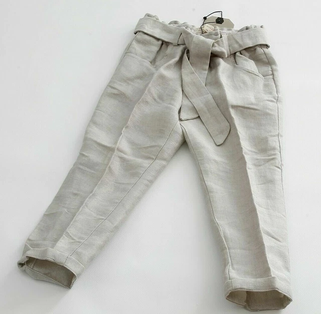 ZARA KIDS NIÑA Pantalón de vestir con cinturón lino gris talla 128cm 7-8 años EUR 7,95 - PicClick IT ZARA KIDS NIÑA Pantalón de vestir con cinturón lino gris talla 128cm 7-8 años EUR 7,95 - PicClick IT