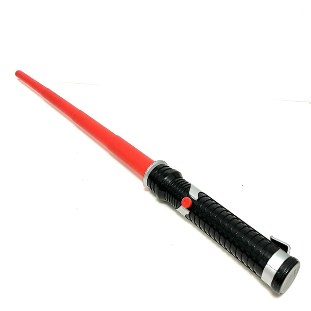 Vintage 1999 - Hasbro Star Wars Light Saber - Red Cosplay Prop