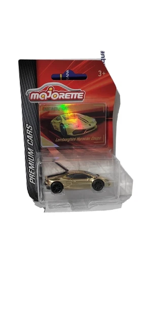 Miniature Majorette Gold Edition Lamborghini Huracan Neuve En Boîte
