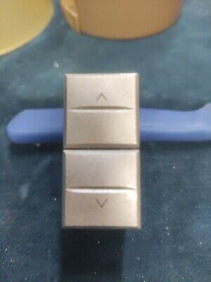 1 P NO 10AX 250 Vac INTERBLOCCATO Bticino BTICINO AXOLUTE HC4037 PULSANTE DOPPIO 1P NO 