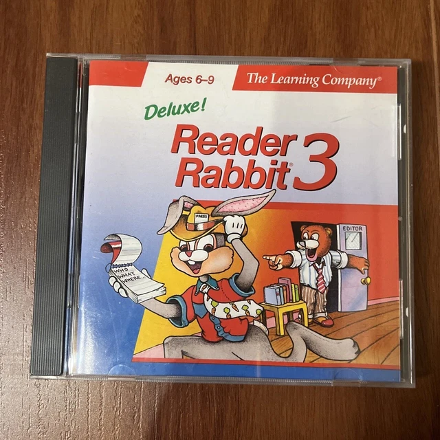 THE LEARNING COMPANY: Deluxe! Reader Rabbit 3 PC CDROM 1997 £12.35 ...