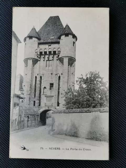 CPA 58 NEVERS - La Porte du Croux