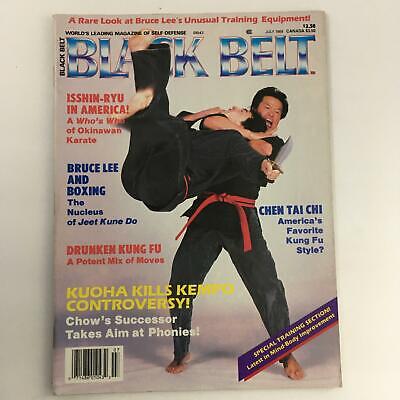 Black Belt Magazine July 1989 Sam Kuoha, William Chow of Kempo Karate No Label