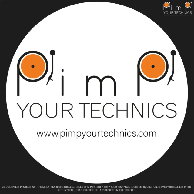 FKweb.net - Création logo sur feutrine vinyle pour le mashup DJ