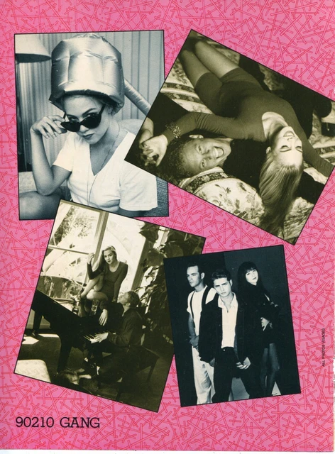 Beverly Hills 90210 Cast Pinup Clipping Cutting From Magazine 80'S Jennie Garth