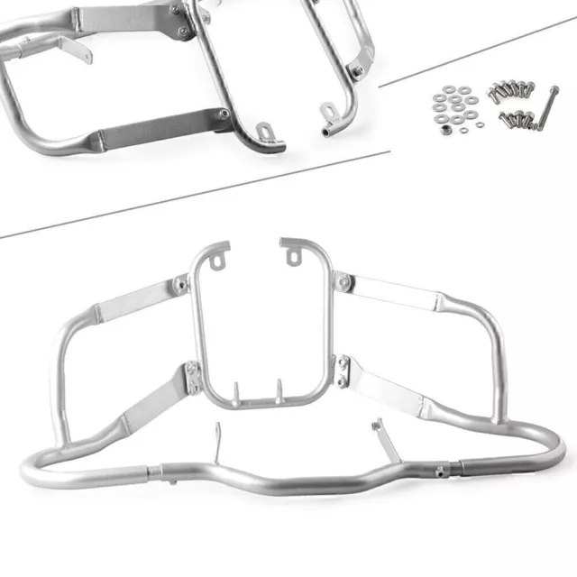 Steel Engine Guard Crash bars Protection For BMW R1200RT 2005-2013 06 07 Silver