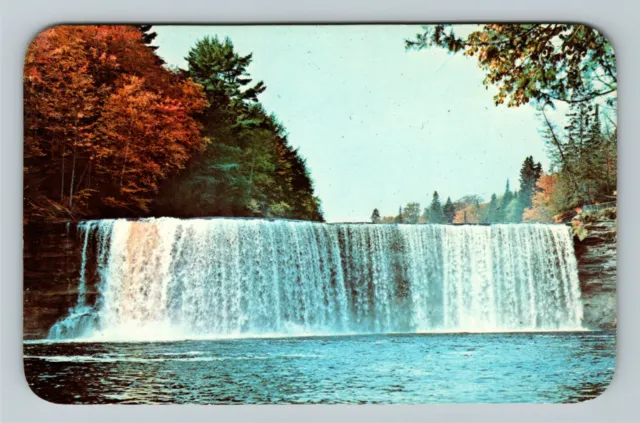 Upper Peninsula MI-Michigan, Tahquamenon Falls, Vintage Postcard
