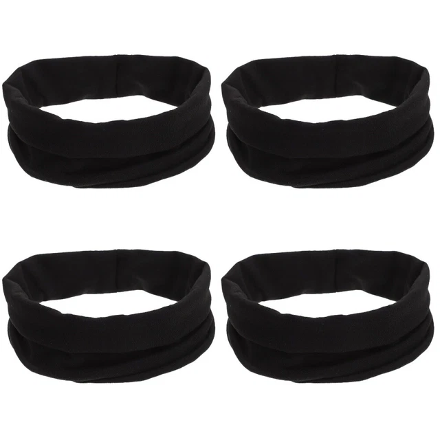 24 ud. diademas de color fijo ancho estiramiento facial lavado deporte