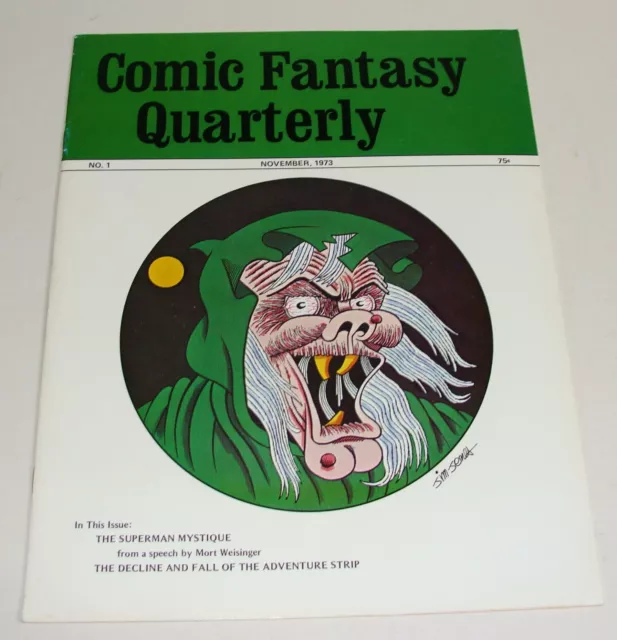 Orig November 1973 - Comic Fantasy Quarterly - No. 1 - Fanzine