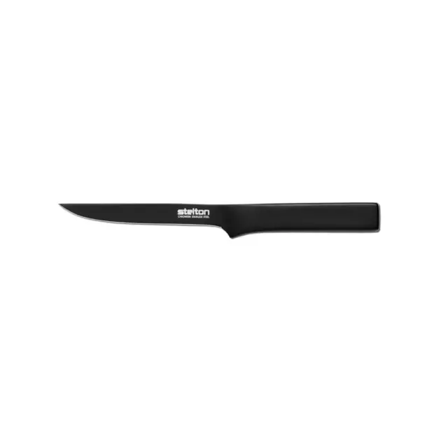 Cuchillo de deshuesado Stelton Pure Black, cuchillo, acero de cono cromado negro mate 25 cm