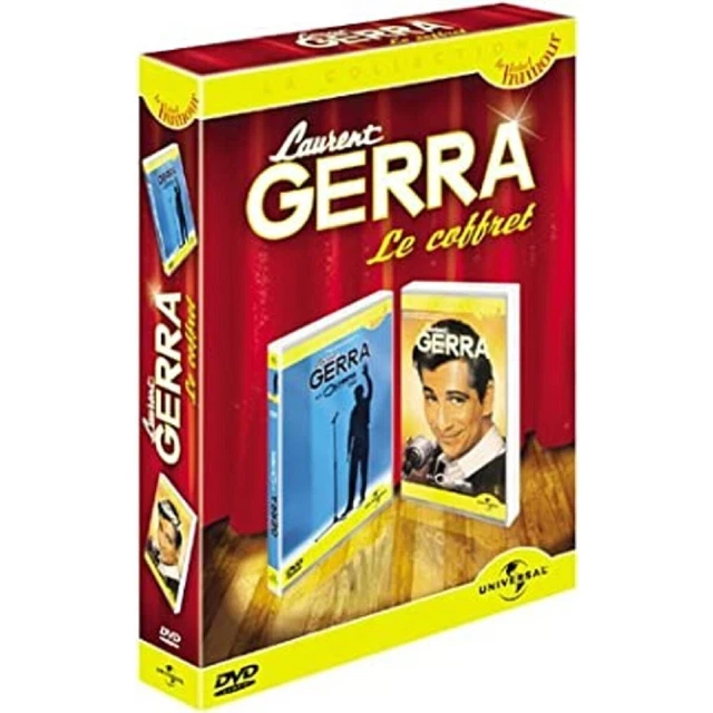 Dvd Coffret Laurent Gerra 2 DVD : A l'Olympia 1999 / A l'Olympia 2002