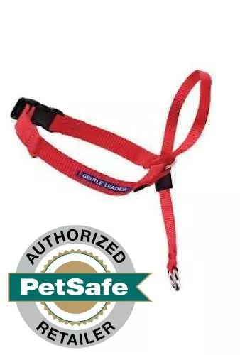 PetSafe Gentle Leader Head Collar for Dogs - Red All Sizes